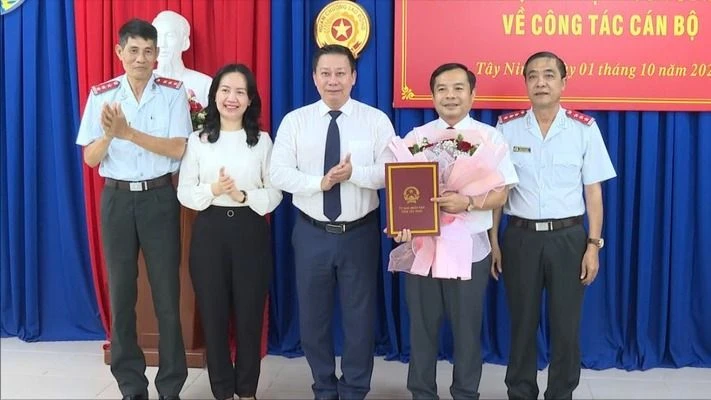 Ông Nguyễn Hoàng Nam giữ chức Chánh Thanh tra tỉnh Tây Ninh