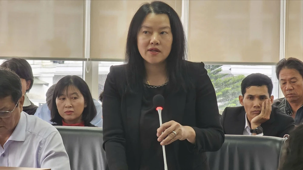 Bà Trần Thị Vũ Loan - Phó chủ tịch UBND TP. Đà Lạt. Ảnh: VÕ TÙNG