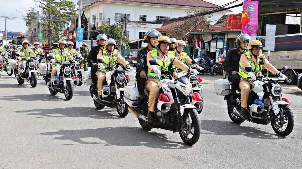 Bảo vệ an toàn tuyệt đối cho Festival Hoa Đà Lạt