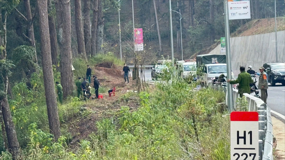 Điều tra nguyên nhân 1 người tử vong trên đèo Prenn