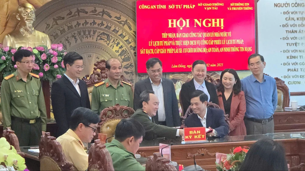 Từ ngày mai người dân tỉnh Lâm Đồng thi bằng lái do công an tổ chức