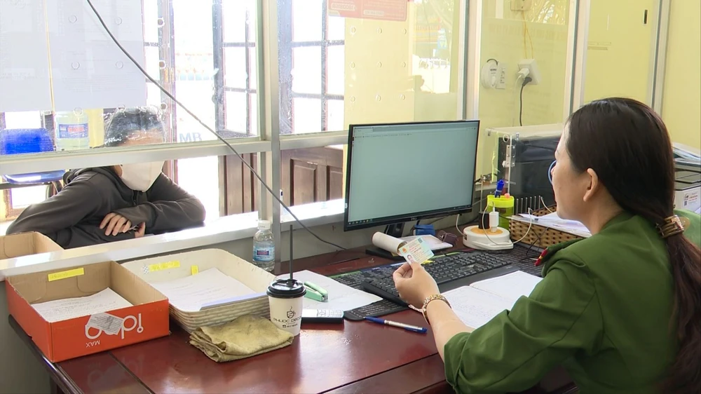 Nâng cao chất lượng phục vụ người dân tại công an cấp xã