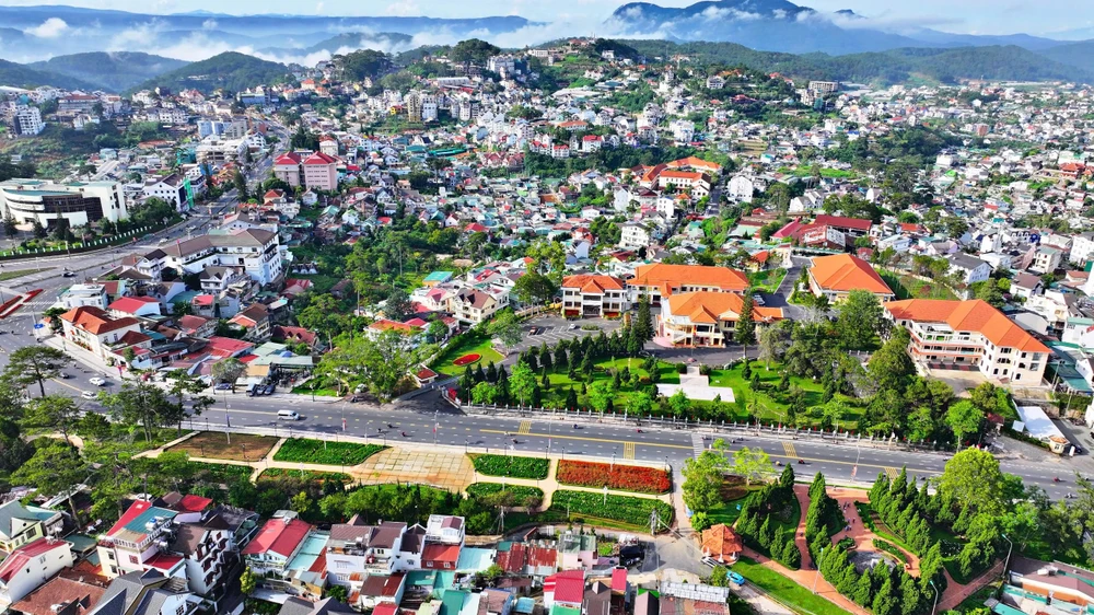 Trụ sở UBND tỉnh Lâm Đồng hiện nay. Ảnh: VÕ TÙNG