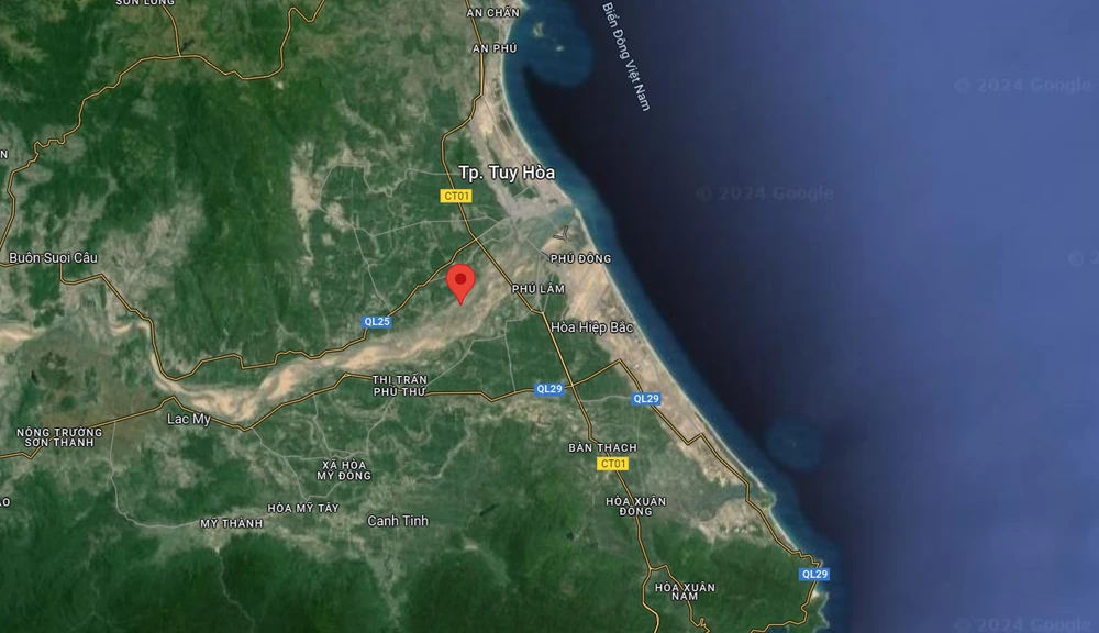 Cầu Đà Rằng, cao tốc Bắc - Nam.png