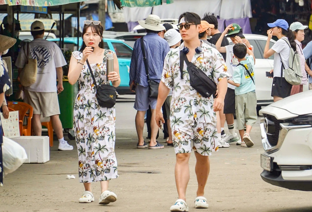 Hàn Quốc vẫn là thị trường khách quốc tế nhiều nhất đến Nha Trang - Khánh Hòa. Ảnh: XUÂN HOÁT