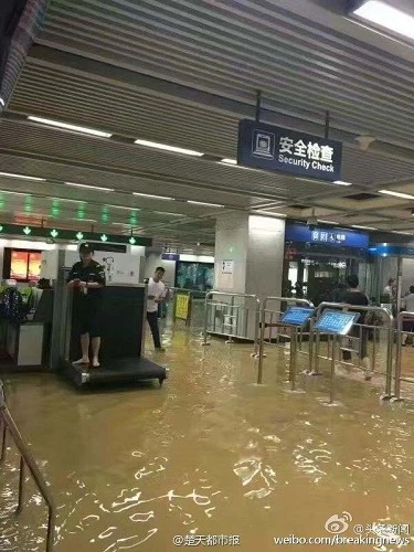 Lũ lụt lớn ở Vũ Hán