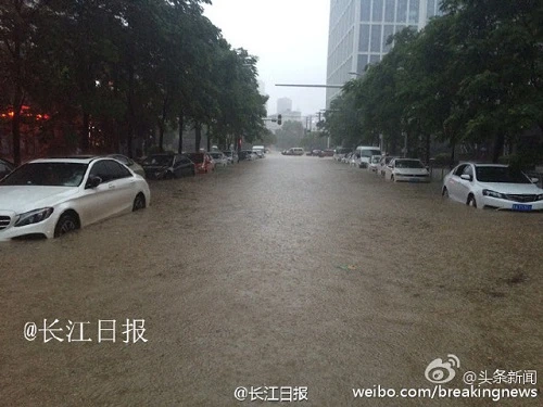 Lũ lụt lớn ở Vũ Hán