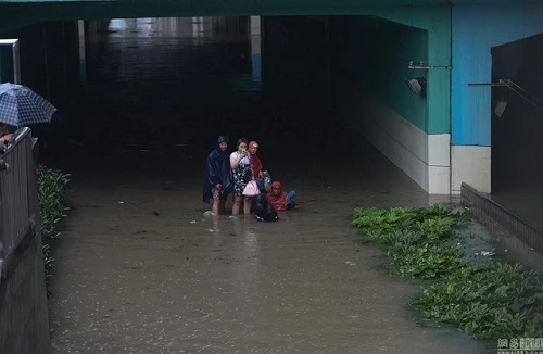 lũ lụt ở Vũ Hán