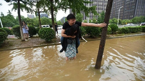 lũ lụt ở Vũ Hán