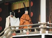 Nhật hoàng Akihito bắt đầu tiến hành nghi thức thoái vị