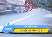 Video: Người hùng cứu xe tải tuột phanh trên cao tốc