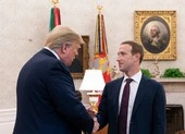 Sếp Facebook gặp ông Trump để 'hàn gắn quan hệ'