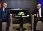 Nga: Ông Erdogan nhận lời ông Putin sang thăm Nga vài ngày tới