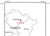 Chỉ trong 3 giờ, Cao Bằng xảy ra hai trận động đất