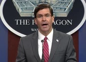 Nhà Trắng: Ông Trump chưa có lệnh sa thải Bộ trưởng Quốc phòng