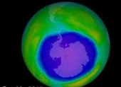 Lỗ hổng tầng ozon tại Nam cực bắt đầu thu nhỏ