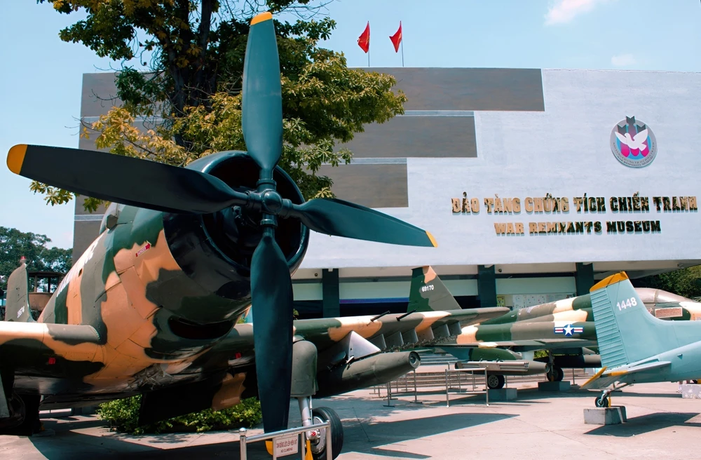 Bảo tàng Chứng tích chiến tranh thuộc top 99 điểm đến hấp dẫn du khách nhất thế giới.