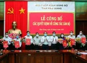 Hậu Giang điều động, bổ nhiệm hàng loạt cán bộ 