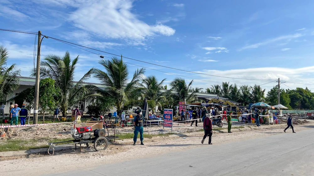 Gia đình ông Thọ đã bao chiếm đất gần 5 ha đất thương mại dịch vụ được giao cho một doanh nghiệp. Ảnh: PD