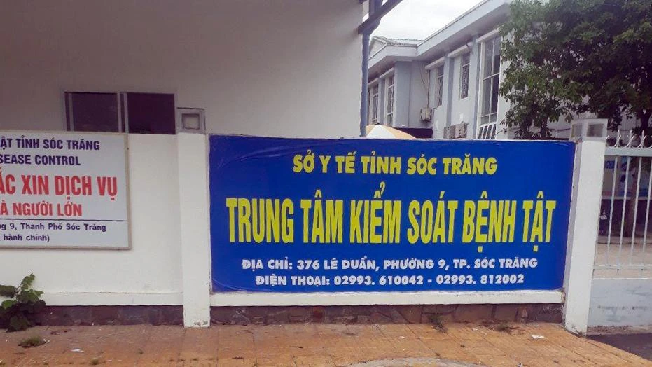 CDC tỉnh Sóc Trăng có một hợp đồng mua sắm liên quan đến công ty Việt Á liên danh với công ty Hợp nhất. Ảnh: DIỄM HẰNG