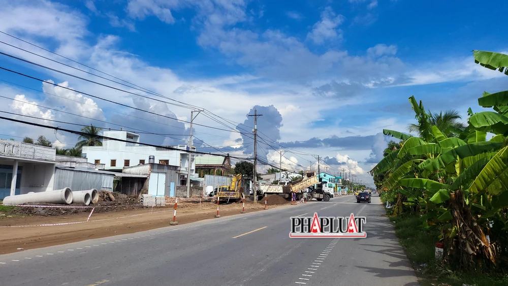 Theo báo cáo của đơn vị thực hiện, tiến độ của dự án cơ bản đáp ứng theo chi tiết điều chỉnh được duyệt. Ảnh: CHÂU ANH