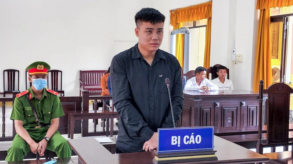 Bị cáo Nguyễn Quốc Nam tại tòa. Ảnh: VĂN VŨ