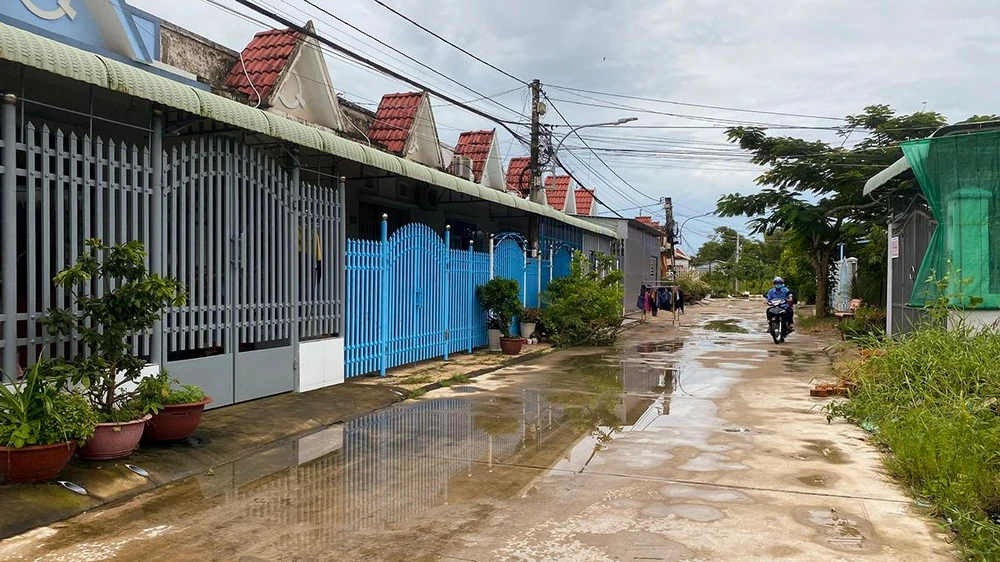 Qua thẩm tra, xác minh, Thanh tra tỉnh Sóc Trăng chỉ ra nhiều sai phạm tại dự án KDC phường 2, TP Sóc Trăng. Ảnh: PT