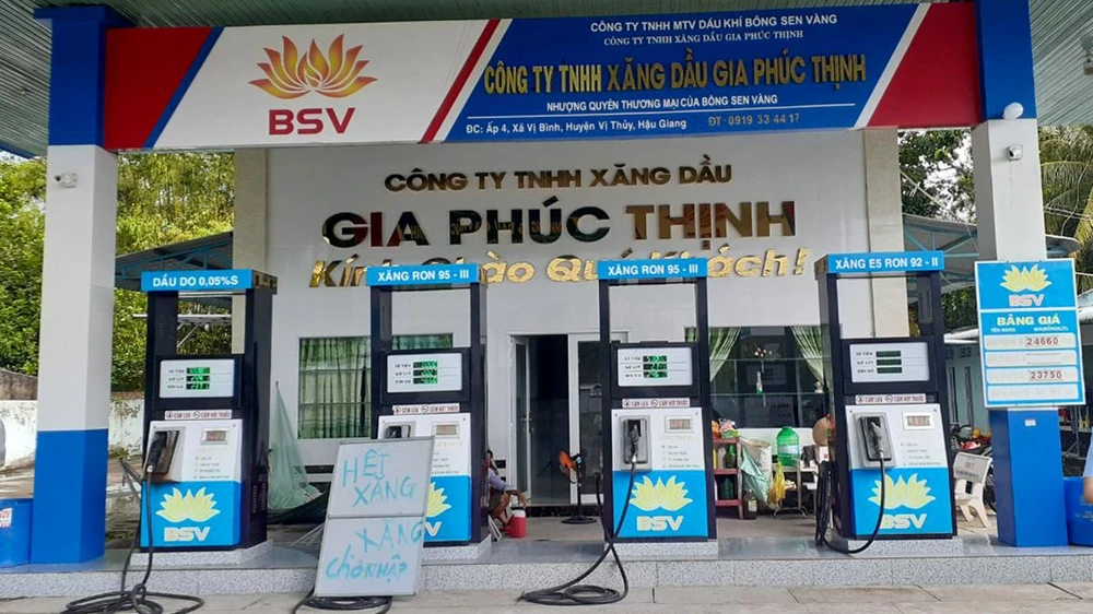 Hậu Giang sẽ tiếp tục kiểm tra và sẽ xử lý nghiêm các DN vi phạm các quy định trong kinh doanh xăng dầu. Ảnh: HP