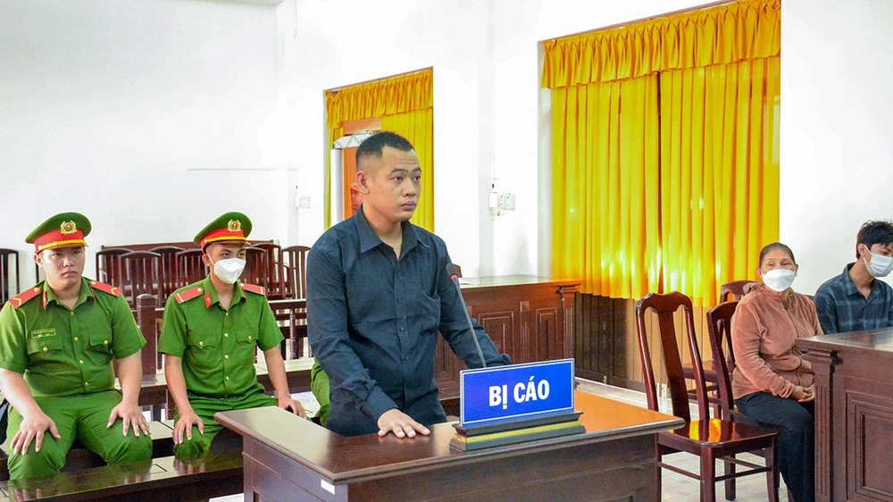 Bị cáo Nguyễn Văn G bị tuyên phạt tử hình. Ảnh: VĂN VŨ