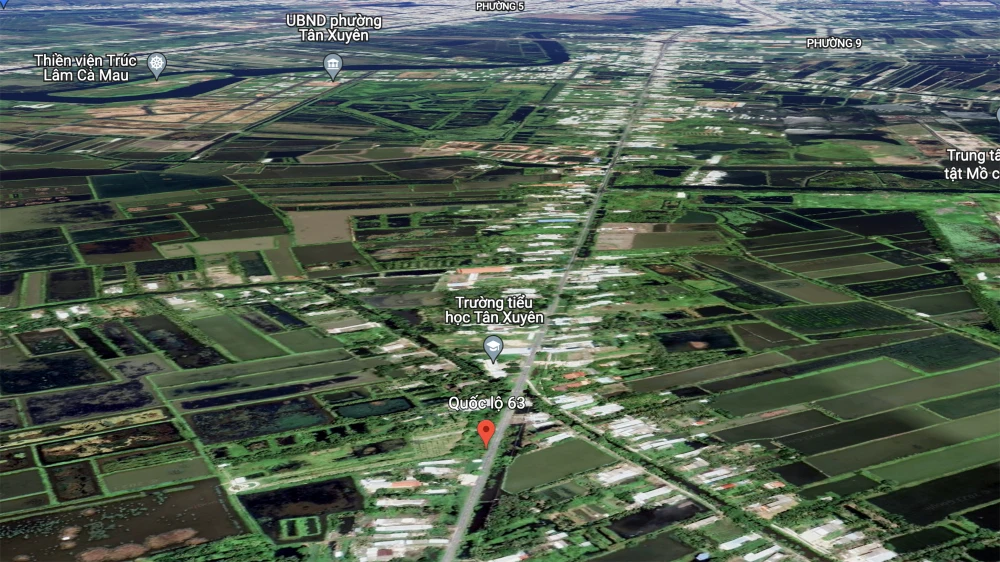 Quốc lộ 63 có chiều dài tuyến khoảng dài 110 km, nối liền hai tỉnh Kiên Giang và Cà Mau.