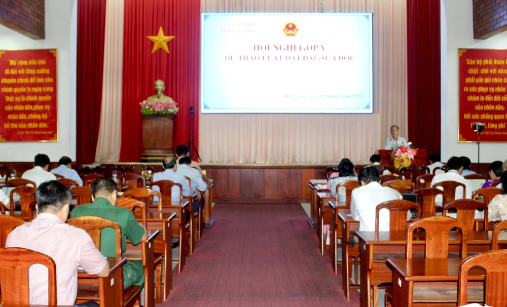 Quang cảnh hội nghị. Ảnh: BẢO BẢO