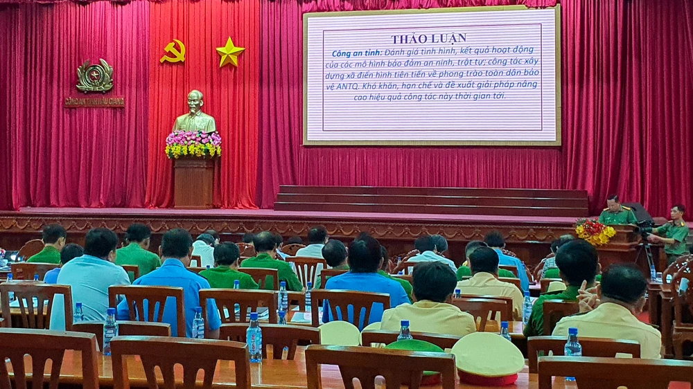 Năm 2022, toàn tỉnh Hậu Giang đã xảy ra 381 vụ tội phạm về trật tự xã hội, tăng 62 vụ so với năm 2021. Ảnh: CHÂU ANH Năm 2022, toàn tỉnh Hậu Giang đã xảy ra 381 vụ tội phạm về trật tự xã hội, tăng 62 vụ so với năm 2021. Ảnh: CHÂU ANH