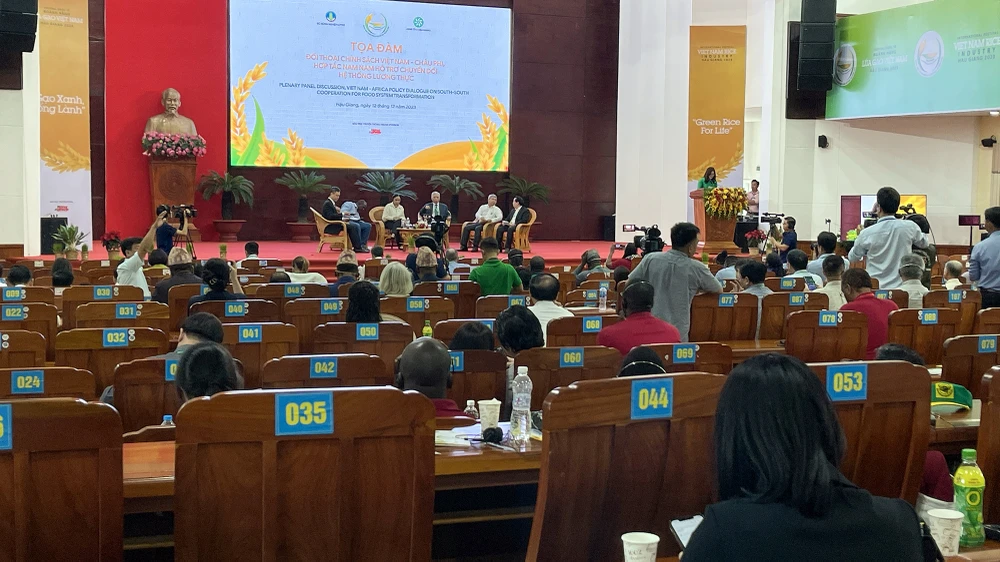 Hội thảo đối thoại chính sách Việt Nam - châu Phi