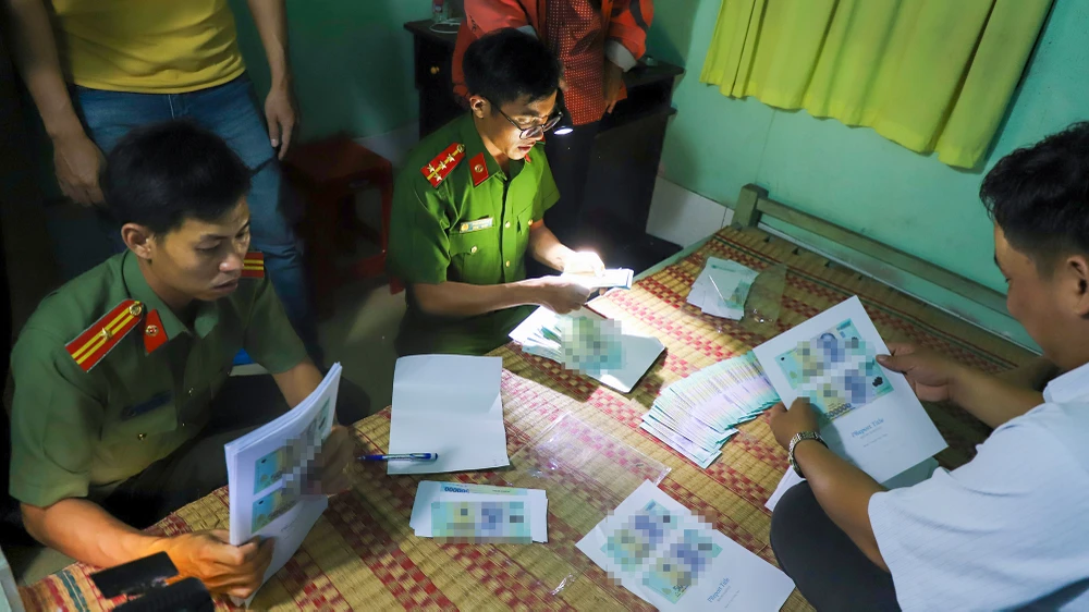 Công an Hậu Giang triệt phá chuyên án làm và lưu hành tiền giả liên tỉnh