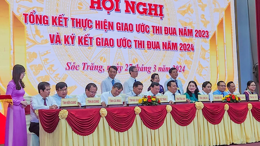 Cụm thi đua 12 tỉnh miền Tây Nam Bộ