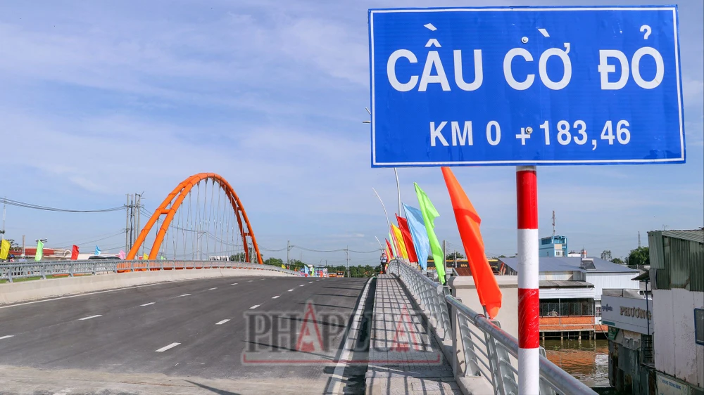 Khánh thành cầu Tây Đô hơn 225 tỉ bắc qua sông Cần Thơ