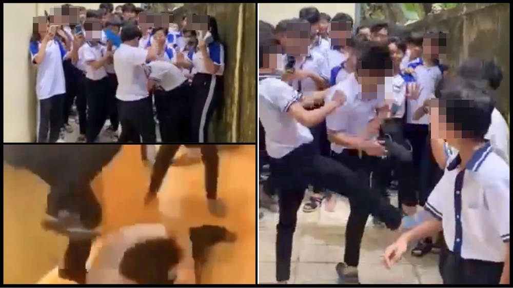 Hậu Giang bạo lực học đường