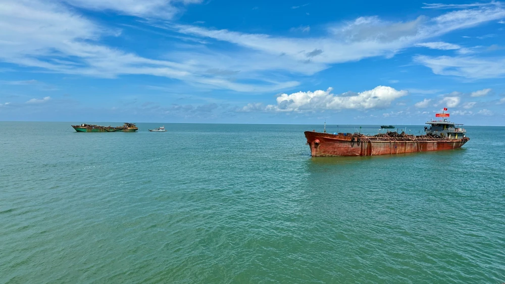 Chính thức mở rộng thí điểm sử dụng cát biển làm nền đường cao tốc