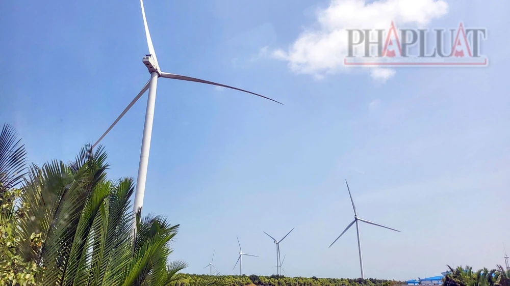 Tỉnh Sóc Trăng còn 8 dự án điện gió đã cấp chủ trương nhưng chưa thi công