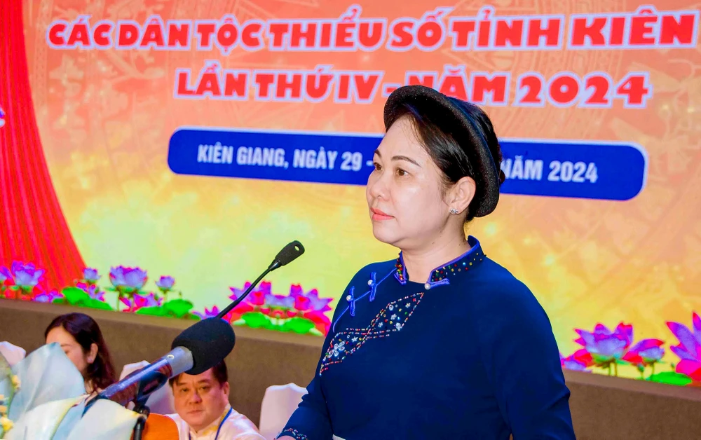 Đại hội Đại biểu các dân tộc thiểu số tỉnh Kiên Giang