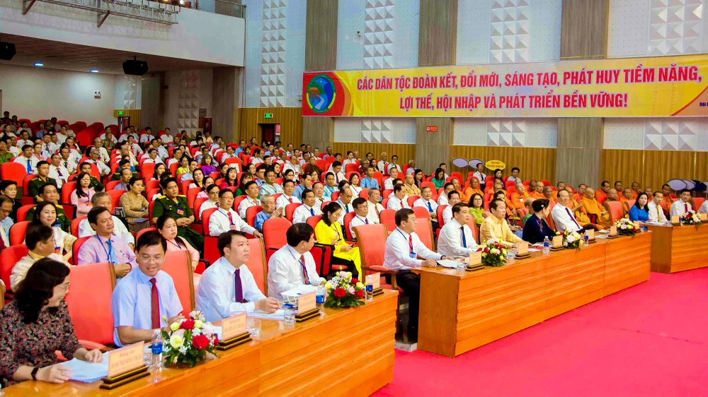 Đại hội Đại biểu các dân tộc thiểu số tỉnh Kiên Giang