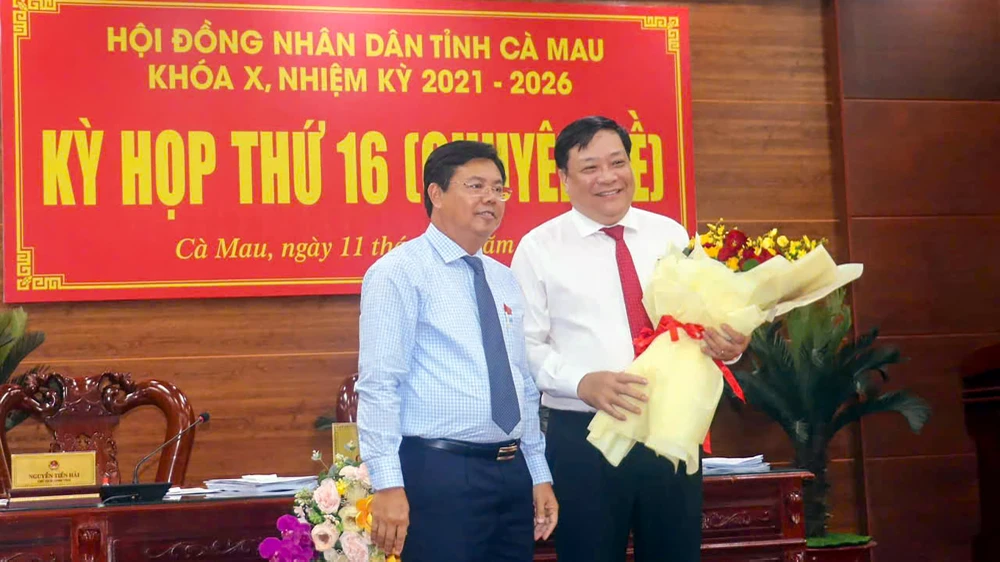 Tỉnh Cà Mau có tân Chủ tịch UBND tỉnh