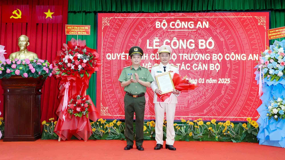 Công an tỉnh Sóc Trăng có tân Giám đốc