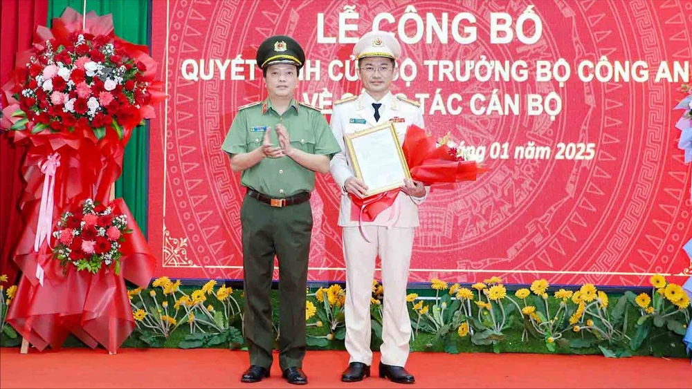 Bộ Công an điều động, bổ nhiệm 2 giám đốc và 5 phó giám đốc