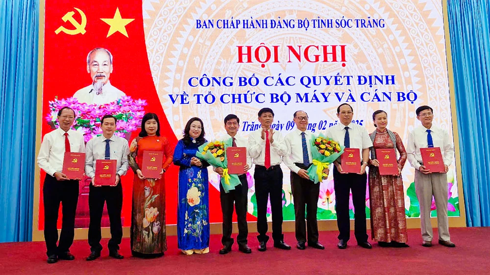 Tỉnh ủy Sóc Trăng thành lập Ban Tuyên giáo và Dân vận