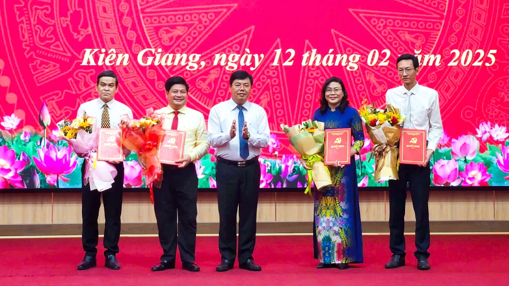 Tỉnh ủy Kiên Giang thành lập Ban Tuyên giáo và Dân vận