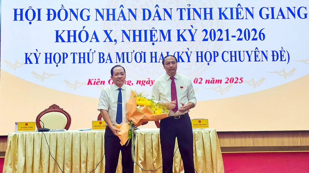 UBND tỉnh Kiên Giang có tân Phó Chủ tịch