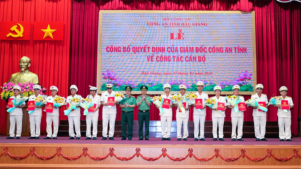 Công an tỉnh Hậu Giang