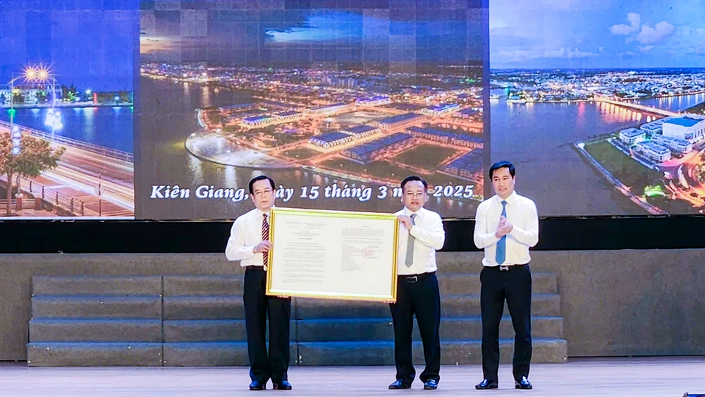 TP Rạch Giá chính thức là đô thị loại 1