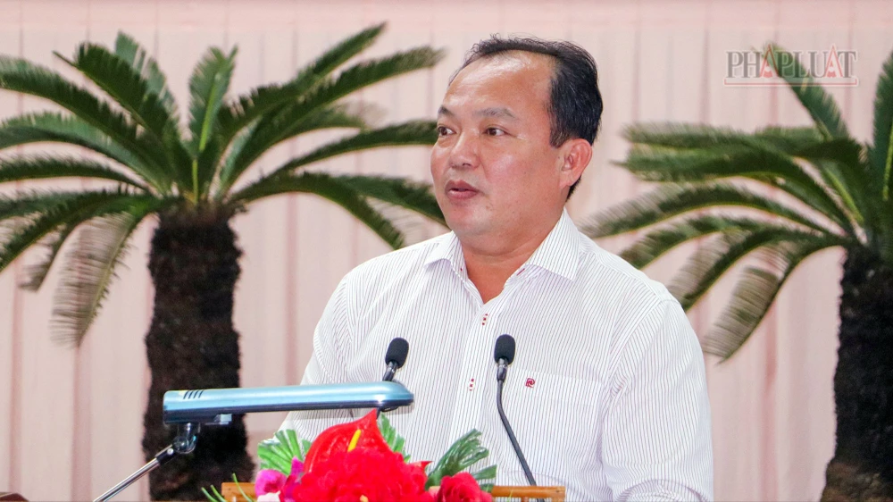 Ông Nguyễn Văn Hòa, Phó Chủ tịch Thường trực UBND tỉnh Hậu Giang